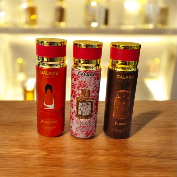 NEW-3pc Set Galaxy Concept Perfume Body Spray Pour Femme 200 ML/6.7oz - Picture 2 of 7